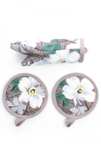 Набор для кухни прихватки и рукавица