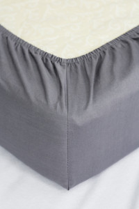 Простыня на резинке поплин 